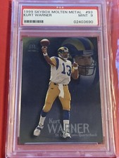 1999 Skybox Molten Metal #93 Kurt Warner PSA 9 HOF RC