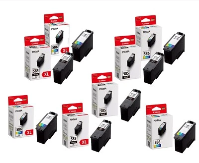 Canon Original PG-585, CL-586, PG-585XL, CL-586XL, Multipack PG-585xl + CL-586XL - Bild 1 von 4