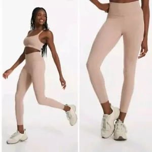 NWT Women’s Vuori Rib Studio Leggings, Size X-Small In Coconut New XS - Picture 1 of 4