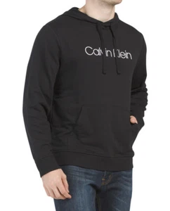 Calvin Klein Classic Iconic French Terry Pullover Logo Hoodie, Men’s Size Medium - Picture 1 of 2