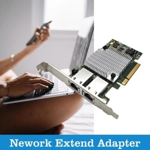 for Intel X540-T2 10G Dual RJ45 Ports Ethernet Converged Network Adapter J5Y2 - Picture 1 of 11