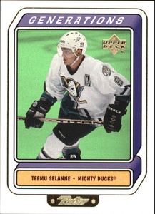 1999-00 Upper Deck Retro Generation #G8B Teemu Selanne