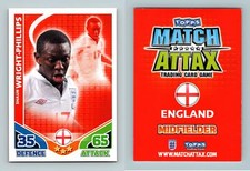 Shaun Wright-Phillips - England - Match Attax England 2010 Topps TCG Card