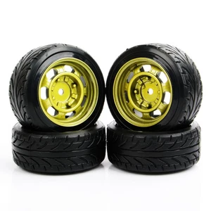 4Pcs 12mm Hex Drift Tires&wheel For HSP HPI RC 1:10 On-Road Racing Car 292/014 - Picture 1 of 8