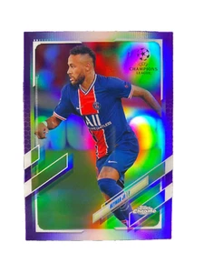 2019-20 Topps Chrome Neymar Jr. Purple Refractor /250 PSG - Bild 1 von 2