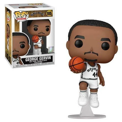 NBA George Gervin San Antonio Spurs #105 Pop! Vinyl Action Figure Funko Cover