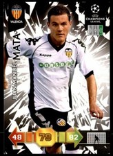 Panini Adrenalyn XL UEFA Champions League 2010/2011 Valencia FC Juan Manuel Mata