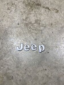 1991-1996  Jeep Cherokee XJ Comanche Front JEEP Letters OEM (G95)