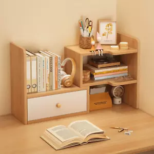 Desk Bookshelf Desktop Shelving Storage Shelf Dormitory Learning Desk-Popular - Picture 1 of 6