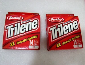 Berkley Trilene 14 LB 330 Yards XL SMOOTH CASTING XLVS14-15 Clear Angelschnur - Bild 1 von 2