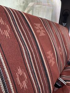 Saddle blanket bench Seatcover Made 100% In USA Wine