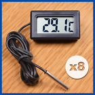 Lcd Digital Thermometer For Fridge/Freezer/Aquarium/Fish Tank Temperature Au