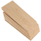  10 sztuk Bambusowe wizytówki Plastry drewna do rzemiosła Rzeczy do malowania