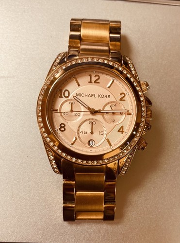 Michael Kors MK5263 Orologio da polso per donna color oro rosa taglia small + 2 maglie