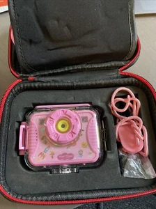 VANTOP JUNIOR KIDS ACTION CAMERA K3- PINK. Case + Extras - Picture 1 of 3