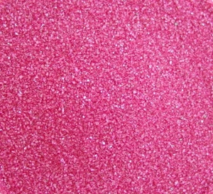 Fuchsia farbiger Sand 12oz - (1 Tasse) 175 Farben ~ Mix & Match ~ Mehr kaufen & sparen - Bild 1 von 6