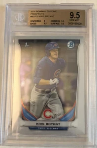 CHICAGO CUBS: 2014 Bowman Chrome Prospects #14 Kris Bryant RC BGS 9.5 GEM MINT - Imagen 1 de 1