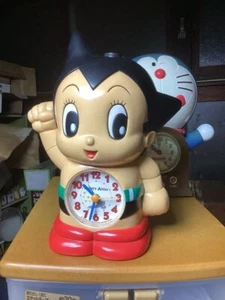 RHYTHM Astro Boy Talking Alarm Clock Atom Retro anime No Box from JAPAN - Picture 1 of 6