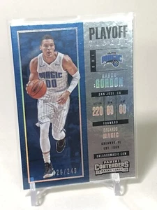 2017-18 Contenders Basketball - Aaron Gordon Playoff Ticket #35 20/249 - Picture 1 of 5