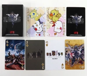 Final Fantasy 35th Anniversary UNIQLO Collaboration playing cards NEW F/S - Picture 1 of 13