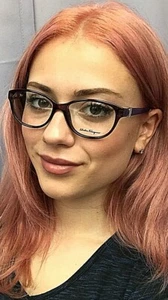Nuevas gafas para mujer Salvatore Ferragamo SF 2711 500 52 mm violeta ojo de gato - Imagen 1 de 8