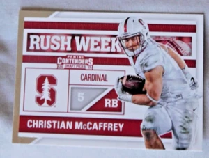 2017 Panini Contenders Draft Picks Rush Week 3 Christian McCaffrey Stanford Nuovo di zecca - Foto 1 di 1
