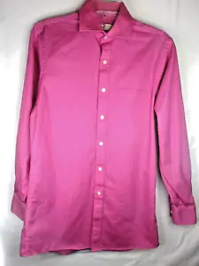 MICHAEL KORS HERREN HEMD GR. 14,5 ROSA OXFORD GEKNÖPFT KLASSISCH ADRETTER LOOK BAUMWOLLE - Bild 1 von 6