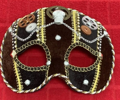 “STEAMPUNK” DESIGN MASK-NEW - Image 1 of 4