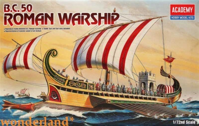 Academy 14207 1/72 Roman Empire Battleship (B.C 50) (Plastic model) - Image 1 of 3
