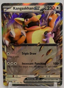 🔥Kangaskhan ex 115/165 Sv: Pokemon Scarlet & Violet 151 Double Rare Holo🔥 - Bild 1 von 3