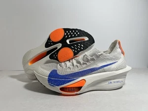 Nike Air Zoom Alphafly Next% 3 FP White Blue Orange HF7356-900 Women Size 9 - Picture 1 of 5