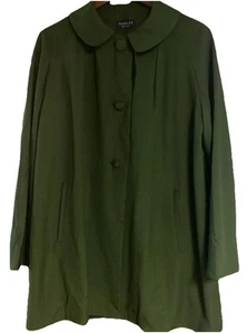 Yeohlee Lagenlook Long Olive Green Jacket Blazer With Skirt, Set Size M, Wool - Picture 1 of 8
