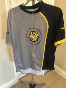 Nike Lance Armstrong Foundation 2005 Jersey Large Ride For The Roses Dri-fit 2XL - Picture 1 of 5