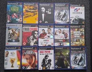 Sony PlayStation 2 Spielesammlung - Bild 1 von 2