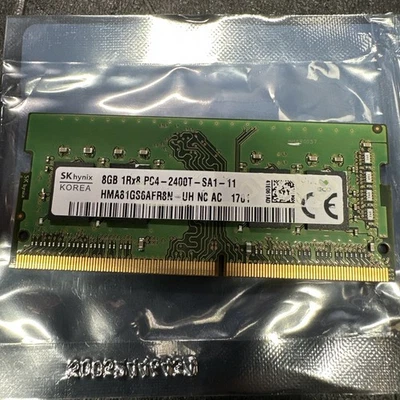 Hynix 8GB DDR4 PC4-2400 1Rx8 SO-DIMM Laptop RAM HMA81GS6AFR8N-UH - Image 1 of 4