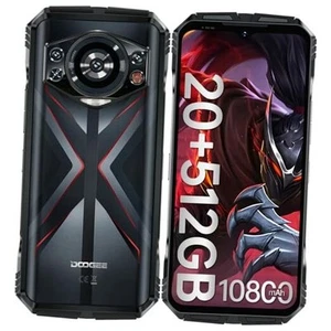  Téléphone robuste S118 débloqué 2024-Android 14 smartphone robuste, Helio G99 rouge - Photo 1 sur 7