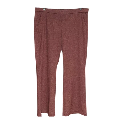 Pantalones Lee púrpura recto de algodón spandex talla grande 22 Foto 1 de 4