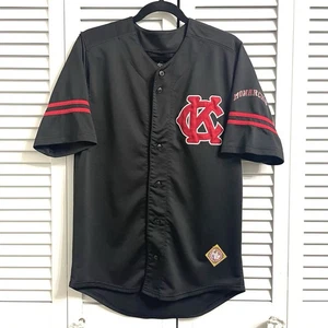 KC Negro League Baseball Museum Trikot KC Kansas City Monarchs schwarz rot Gr. M - Bild 1 von 8