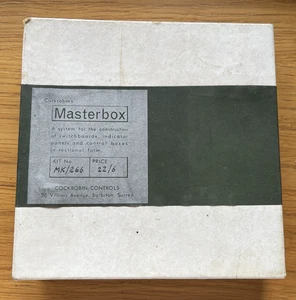 Rare & Vintage Control Box for Model Railway's - Cockrobin's Masterbox Kit MK266 - Picture 1 of 3