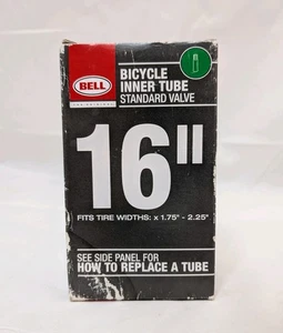 BELL 16" UNIVERSAL BICYCLE INNER TUBE Standard Schrader Valve x1.75-2.25" NEW - Picture 1 of 6