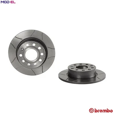 2x BRAKE DISC 08.9502.75 FOR SKODA OCTAVIA/II/Combi/III LAURA YETI  VW EOS - Image 1 of 4