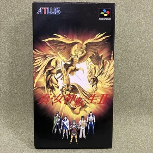 Shin Megami Tensei II (Super Famicom) Good condition, manual, bonus included, - Picture 1 of 8