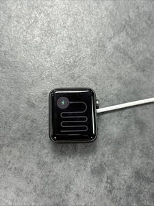Apple Watch Series 2 42MM Space Grey Case - Black Sport Band (GPS) - Faulty - Picture 1 of 5