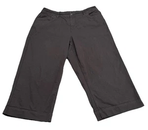 Pantalón gris pierna ancha Toad & Co 16 Earth Works para mujer - Imagen 1 de 10