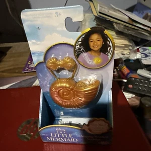 Disney Kleine Meerjungfrau Live Action Film Arielle singende Muschel Halskette NEU 2023 - Bild 1 von 2