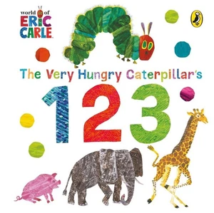 The Very Hungry Caterpillar's 123 by Eric Carle (English) Board Book Book - Picture 1 of 1