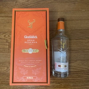 Glenfiddich Gran Reserva 21 Years Empty Bottle & Box Single Malt Scotch Whisky - Picture 1 of 5
