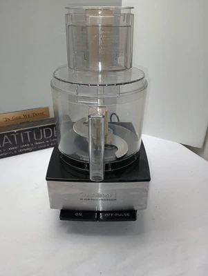Cuisinart Custom 14 14-Cup Food Processor - Brushed Stainless Exactly what u see - Image 1 of 4