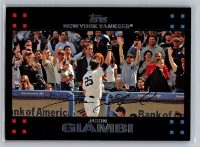 Jason Giambi 2007 Topps New York Yankees #120 - Image 1 of 2