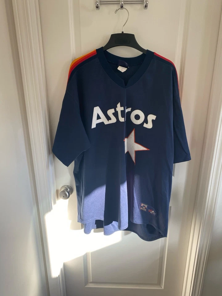 Camiseta Mitchell And Ness Nolan Ryan Astros Colección Cooperstown. Talla 3X Foto 1 de 4
